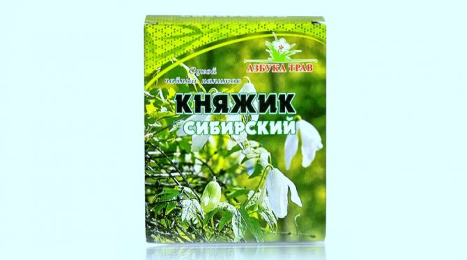 herbal tea drink from Siberian prince