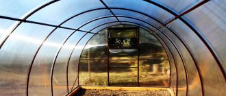 Installation av ett växthus i polykarbonat utan fundament