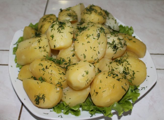 Варени картофи