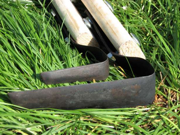 Use Fokin's flat cutter instead of a shovel