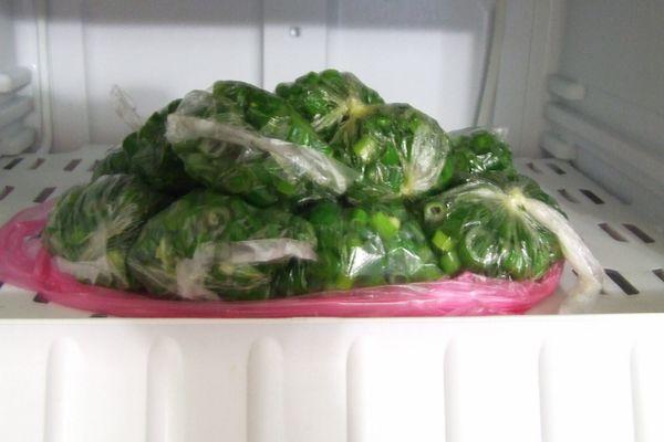 خضروات في الثلاجة